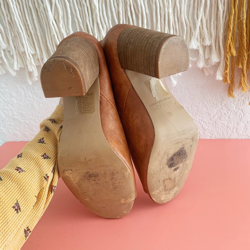 Catherine Malandrino Open Toe Booties - Picture 5 of 8